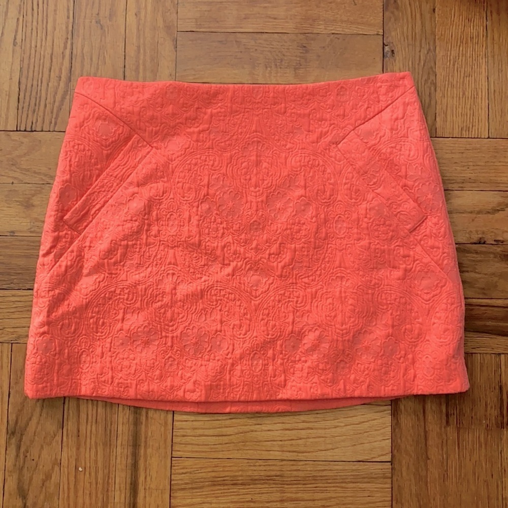 TopShop pink mini skirt size: 6